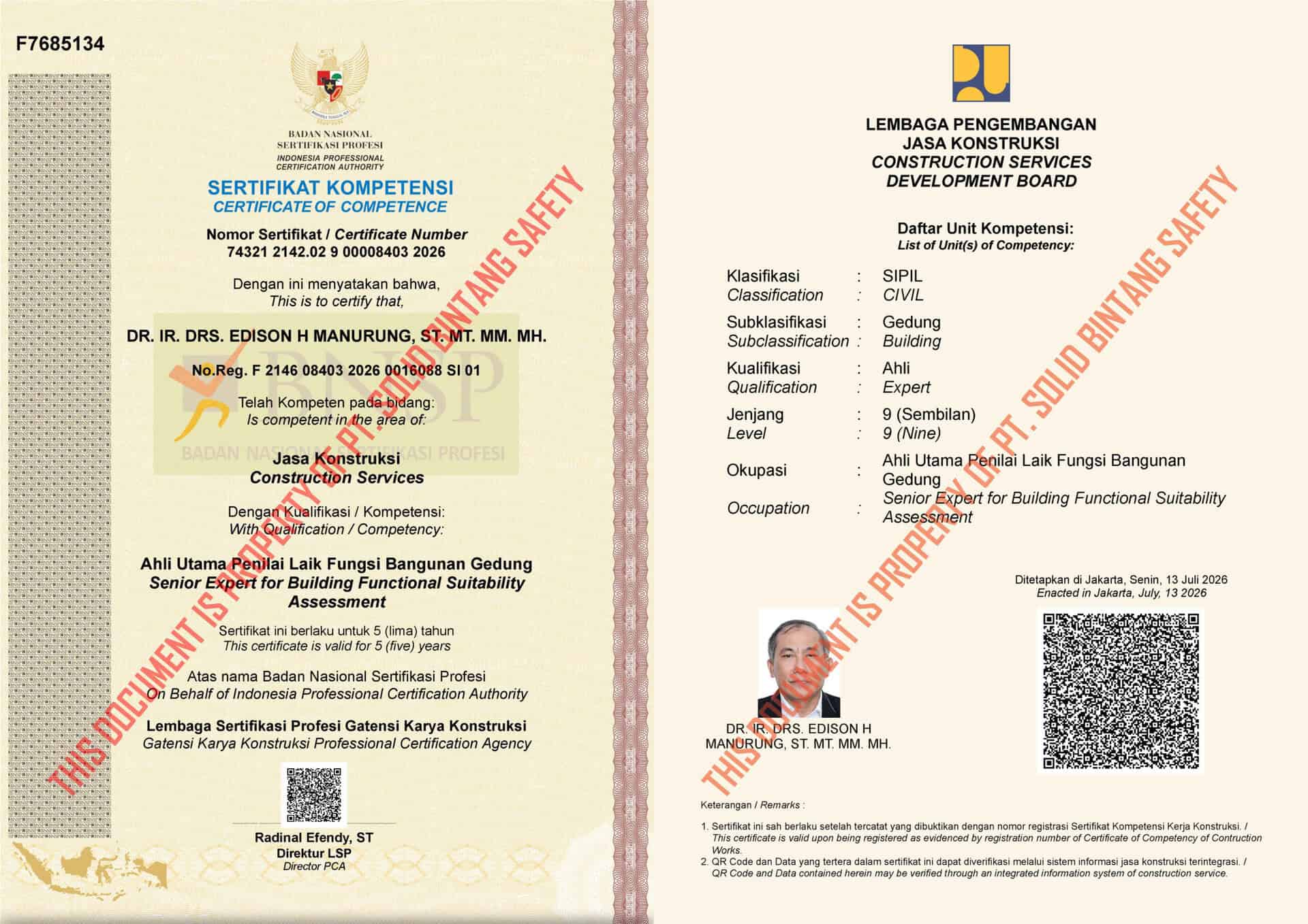 SKK UNTUK SLF